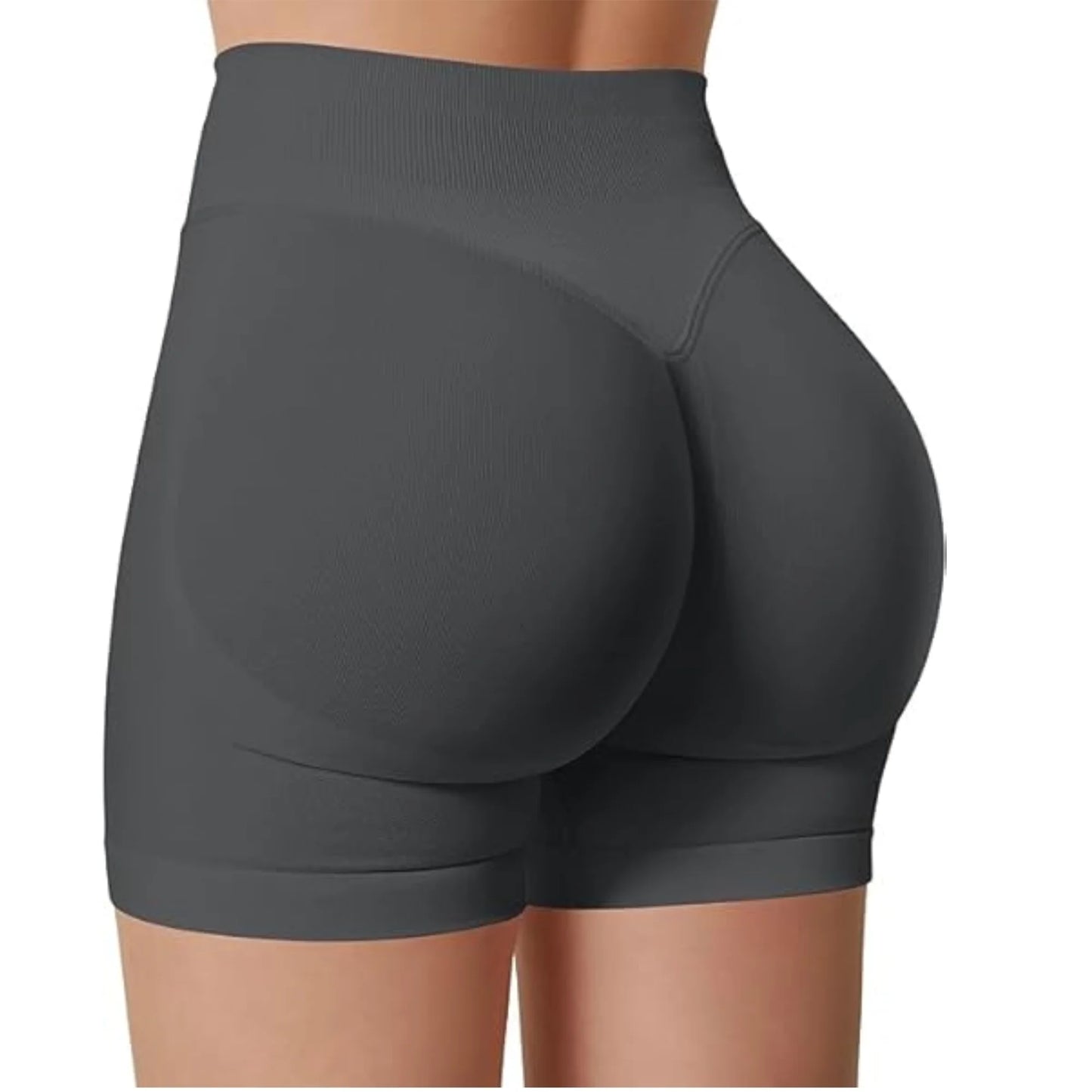 High-Waist Yoga Shorts 🧘‍♀️