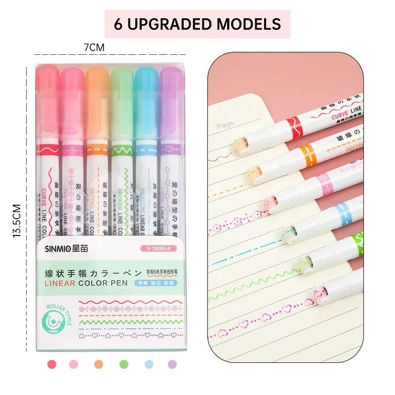 Flower Tip Highlighter Pens 🌸