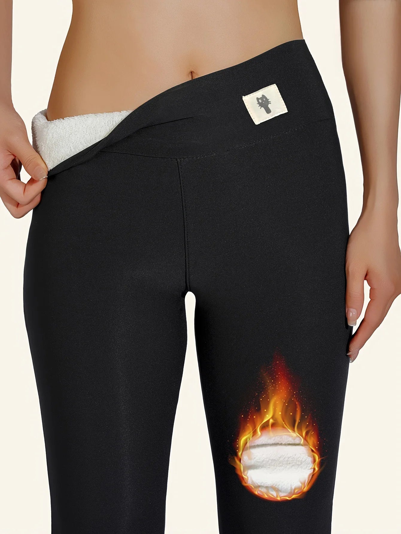 Fleece-Lined Warm Winter Leggings ❄️