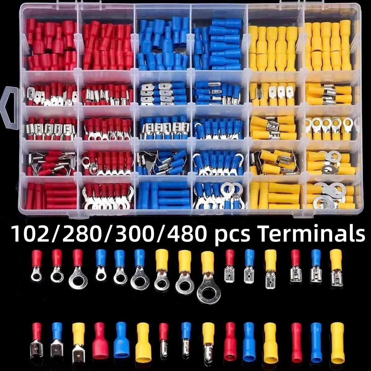 Crimp Wire Connector Terminal Kit ⚡