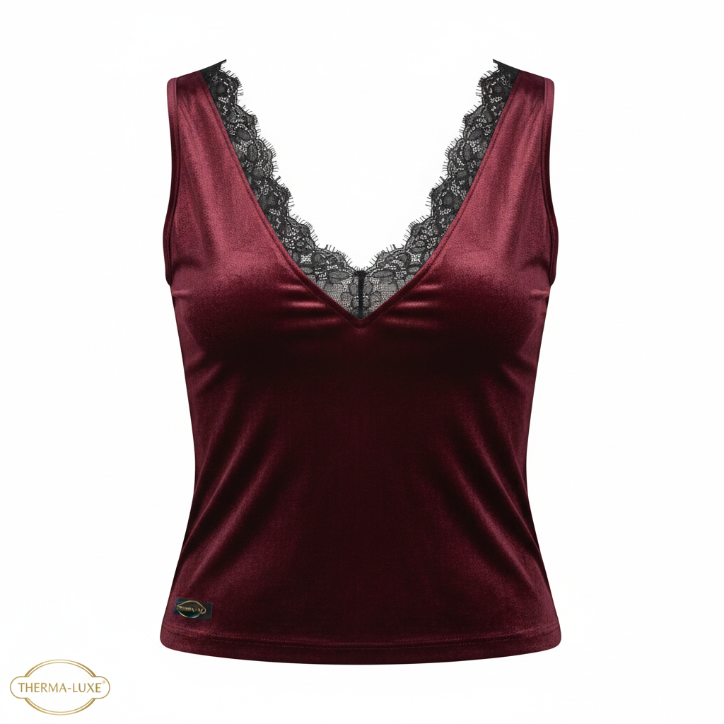 Women's Thermal Velvet Sleeveless Top